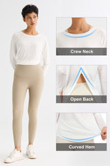 Orolay-Lightweight Long Sleeve Top-Lightweight Long Sleeve Top - Orolay, #color_White