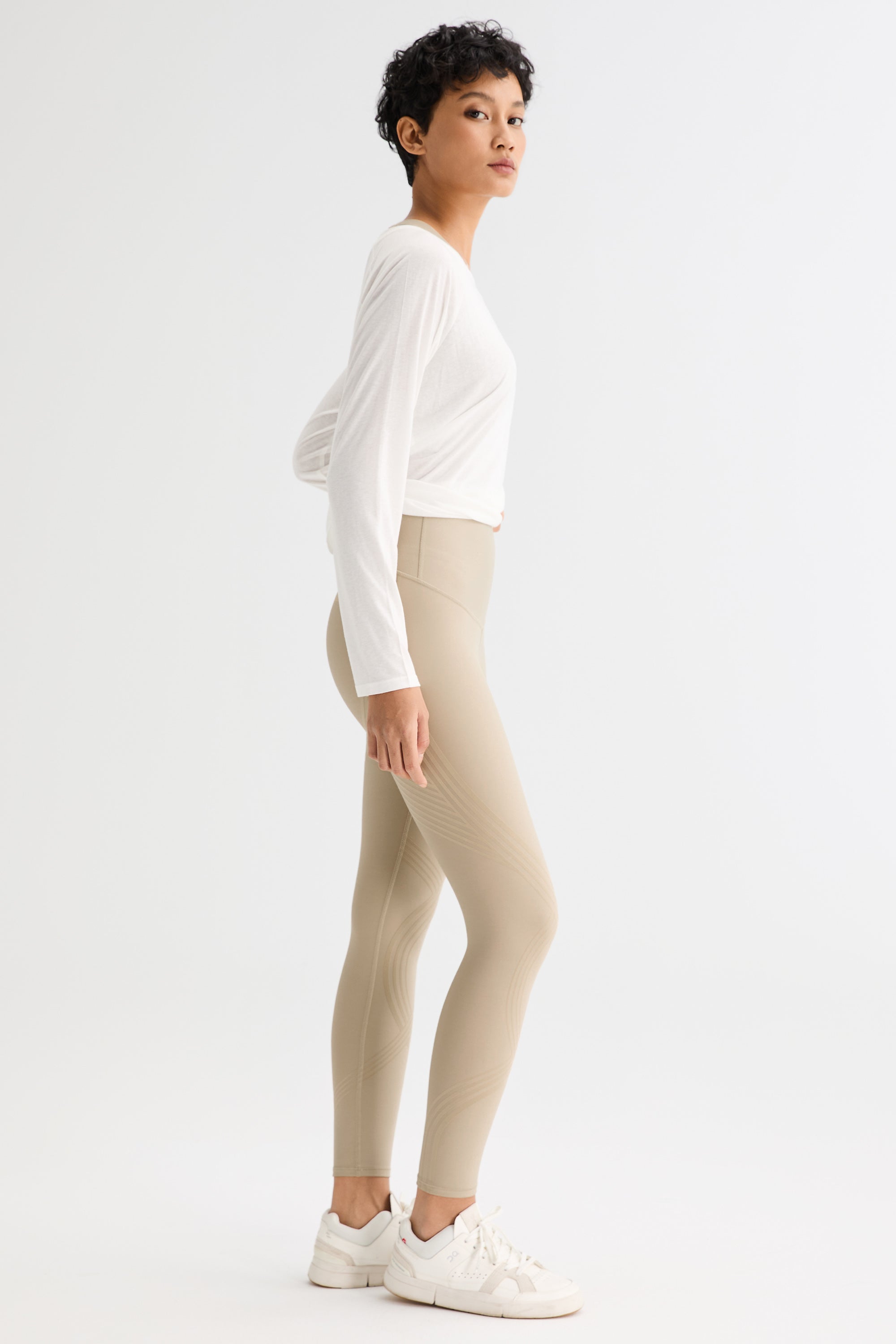 Orolay-Lightweight Long Sleeve Top-Lightweight Long Sleeve Top - Orolay, #color_White