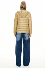 Orolay-Lightweight Packable Down Jacket with Stand Collar-#color_khaki