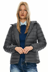 Orolay-Lightweight Packable Down Jacket with Stand Collar-#color_darkgray
