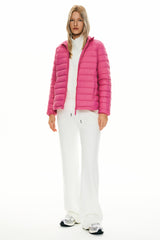 Lightweight Quilted Packable Down Jacket - Orolay, #color_Pink