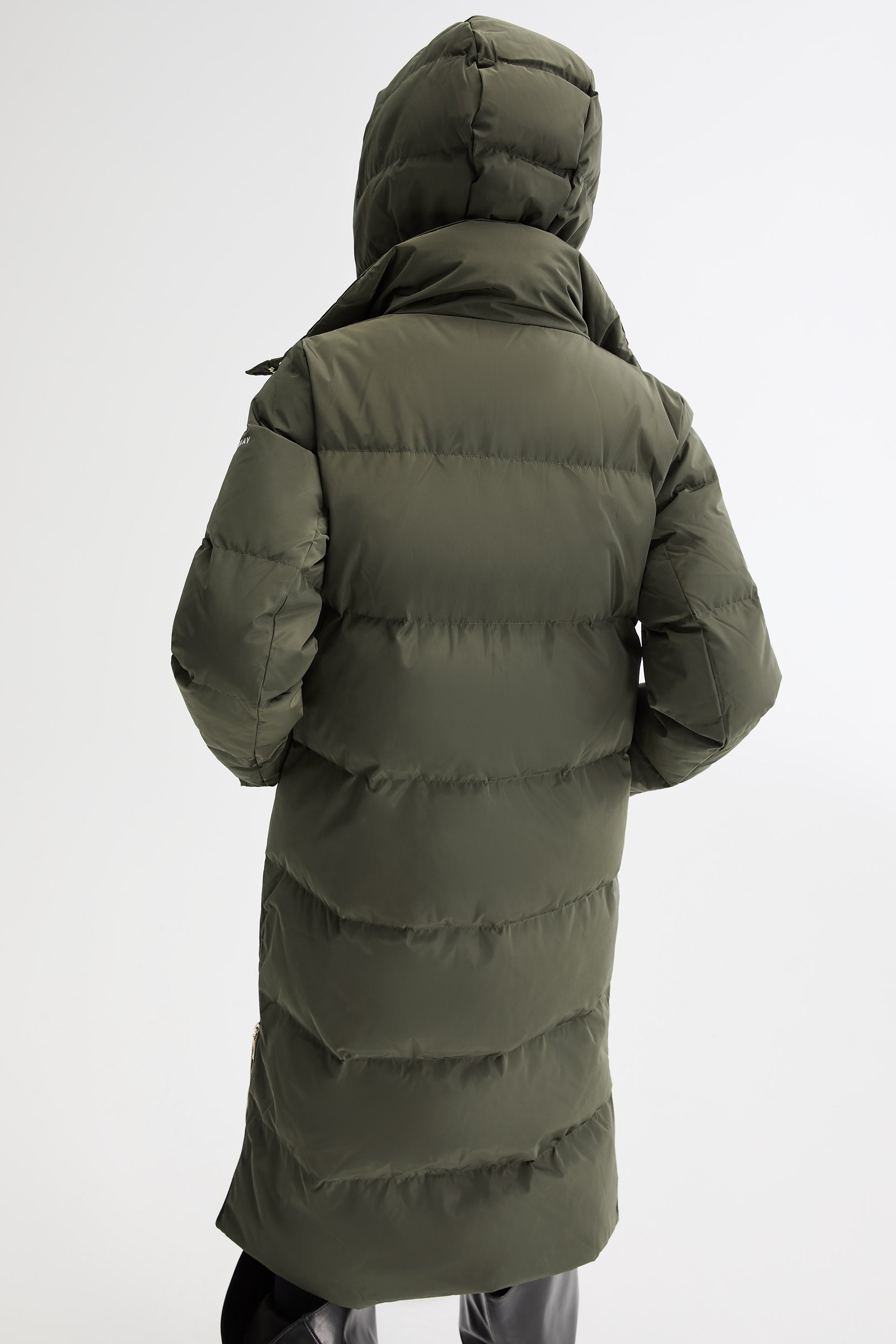 Long Maxi Puffer Thicken Jacket - Orolay, #color_Rosin