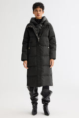 Long Maxi Puffer Thicken Jacket - Orolay, #color_Black