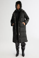 Long Maxi Puffer Thicken Jacket - Orolay, #color_Black