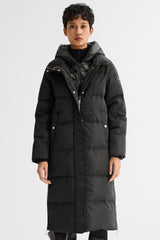 Long Maxi Puffer Thicken Jacket - Orolay, #color_Black