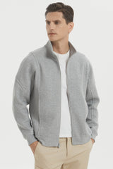 Orolay Full Zip Up Sweatshirt Long Sleeve Casual Jacket #color_gray