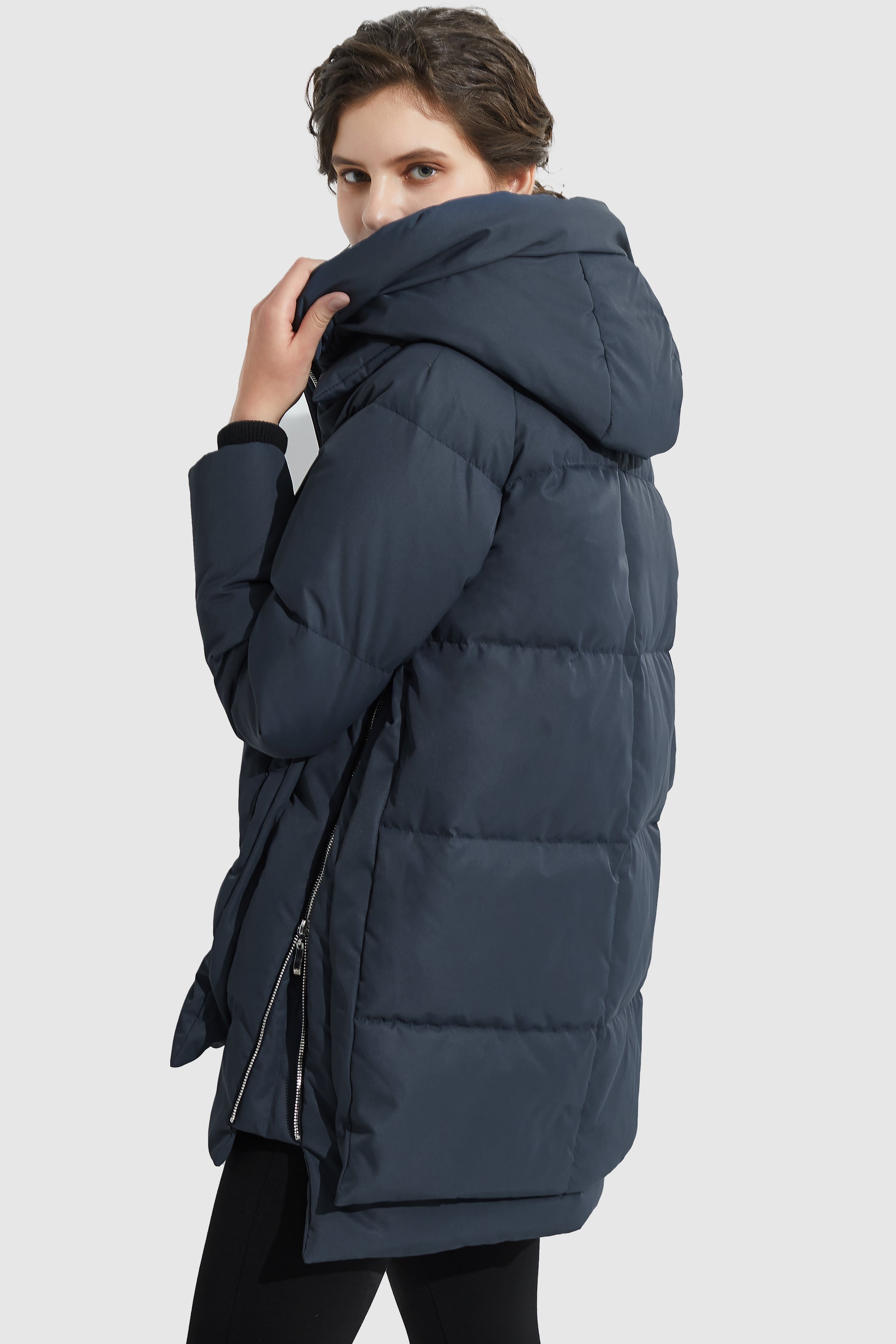 Orolay 092 Classics Women's Thickened Down Jacket #color_navy