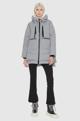 Orolay 092 Classics Women's Thickened Down Jacket #color_Gray