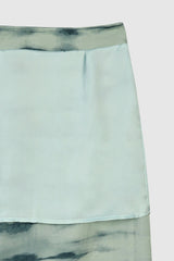 Orolay-High Waist Casual Pencil Skirt-#color_Green Wave