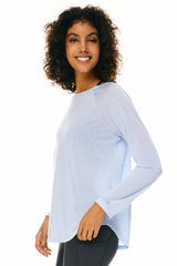 Orolay-Lightweight Long Sleeve Top-Lightweight Long Sleeve Top - Orolay, #color_Light Blue