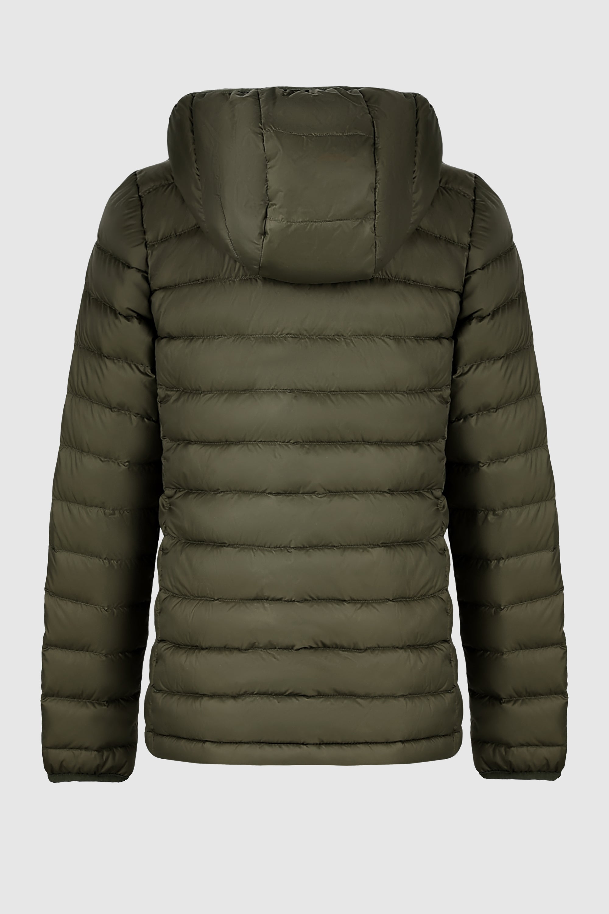 Orolay-Lightweight Packable Down Jacket with Stand Collar-#color_armygreen