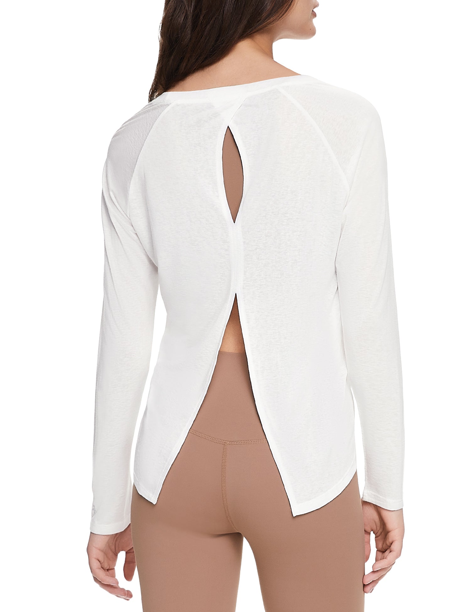 Orolay-Lightweight Long Sleeve Top-Lightweight Long Sleeve Top - Orolay, #color_White
