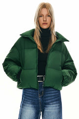 Orolay-Puff-O Classics Short Oversized Down Coat-#color_Formal Garden