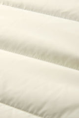 Orolay-Slant Pocket Zip up Puffer Down Coat-#color_off-White