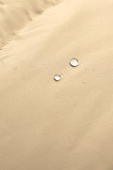 Orolay-Waterproof Thickened Down Jacket with Hood-#color_Frosted Almond