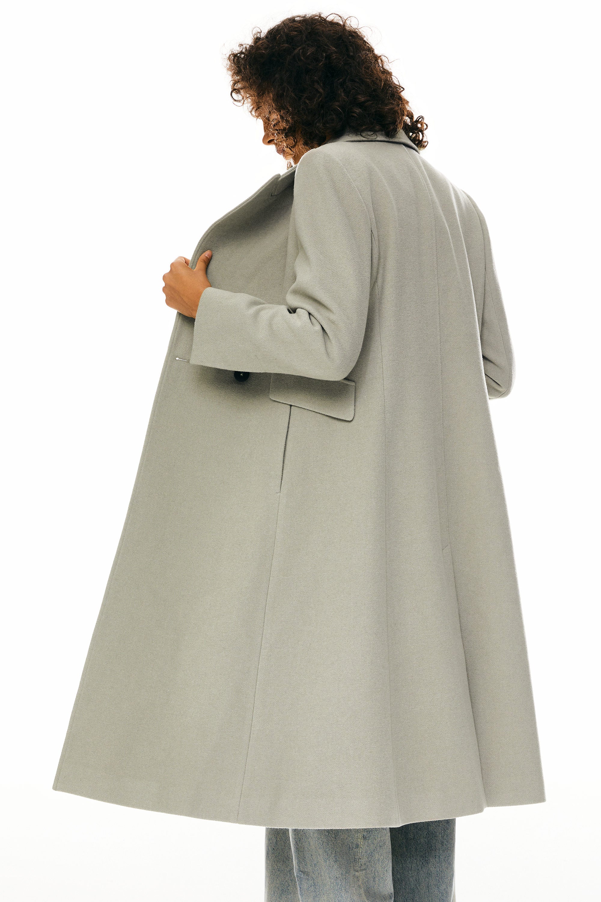 Orolay-Wool-Blend-Long-Coat #color_Gray