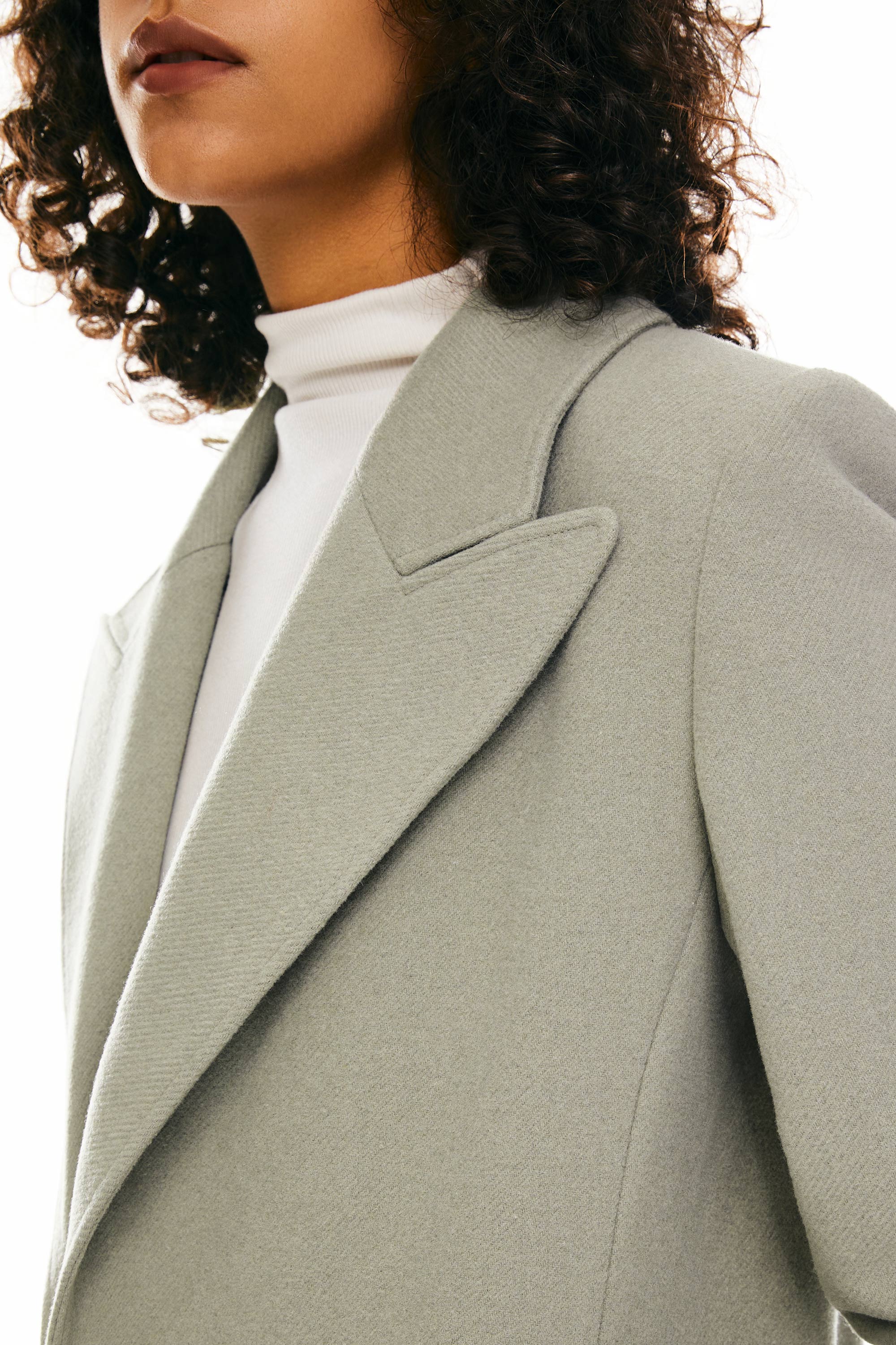 Orolay-Wool-Blend-Long-Coat #color_Gray