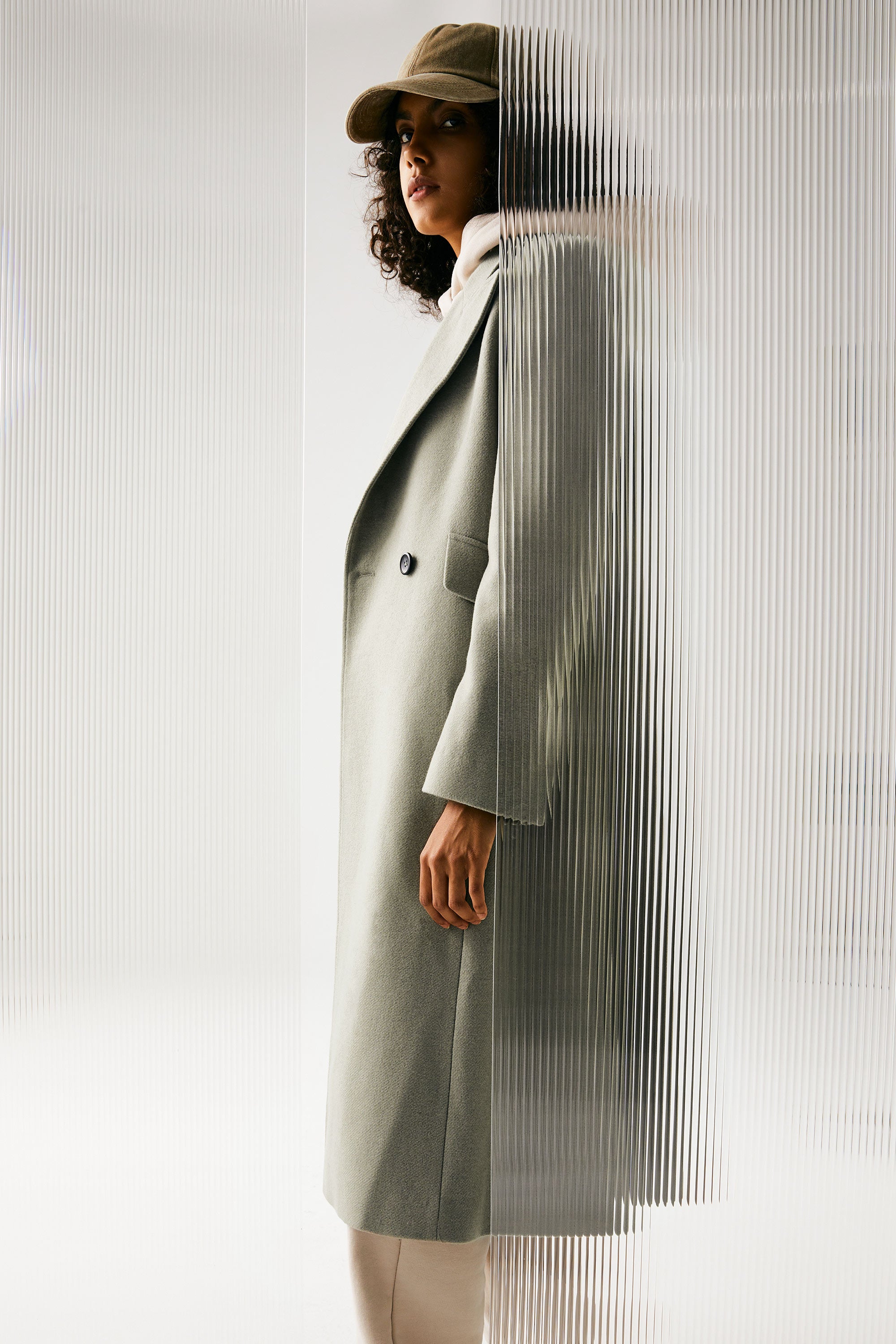 Orolay-Wool-Blend-Long-Coat #color_Gray