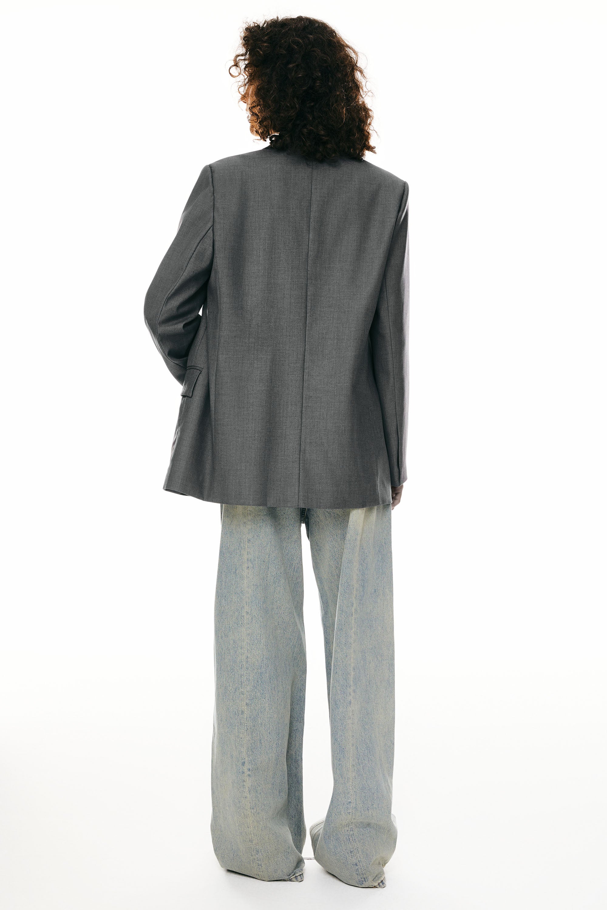 Orolay Long Sleeve Work Blazer Casual Business #color_darkgray