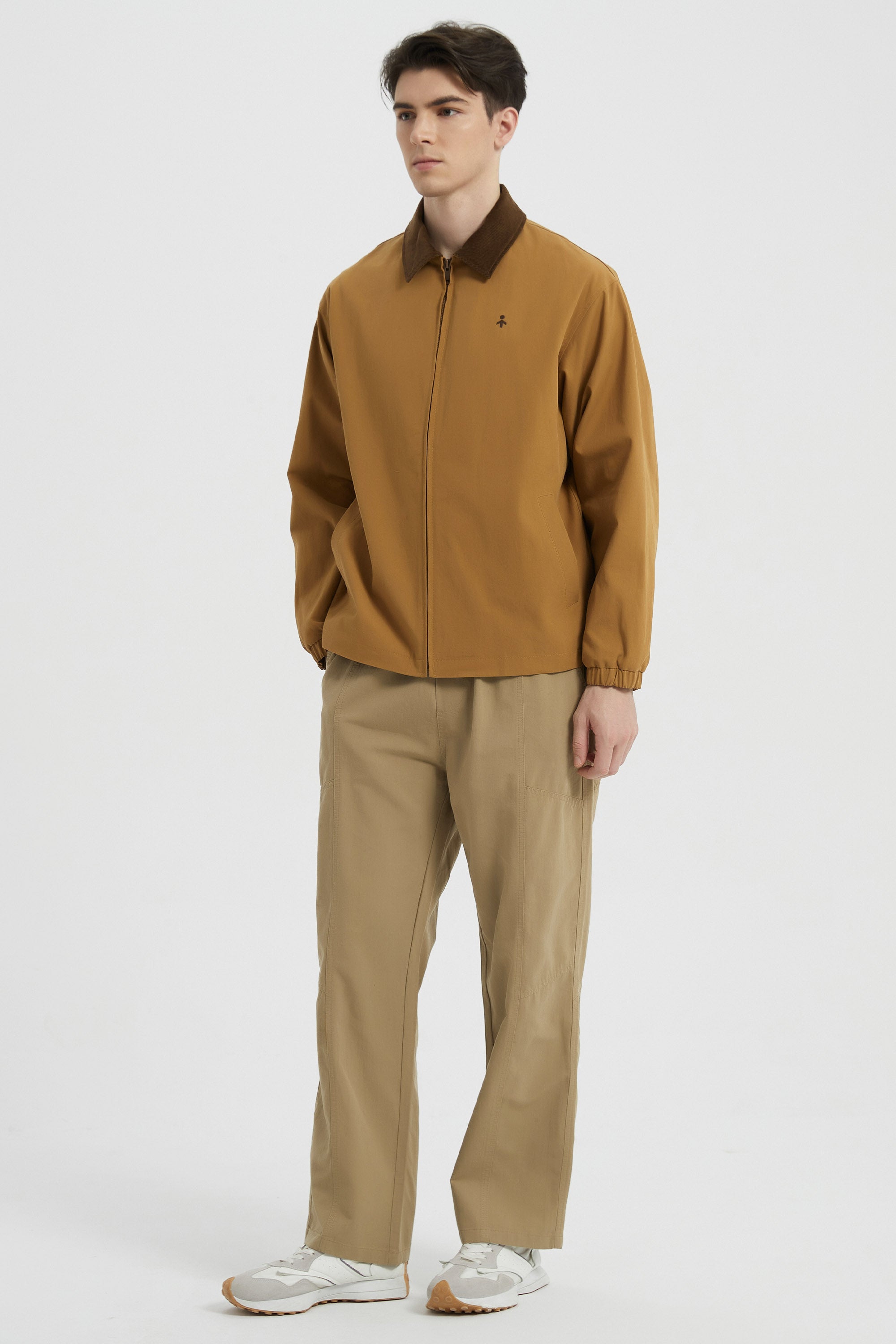 Orolay Lightweight Casual Windbreaker Jacket #color_brown