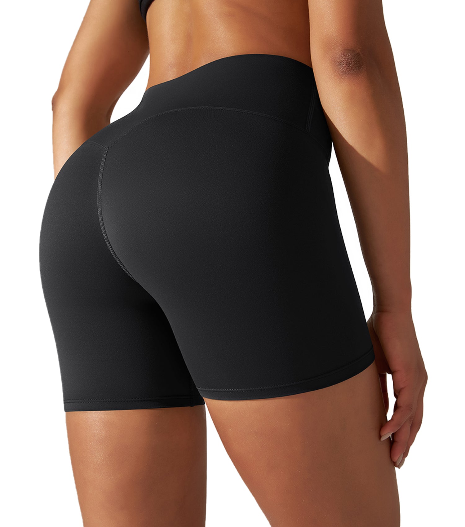 Orolay-Naked Feeling Biker Shorts-Naked Feeling Biker Shorts - Orolay, #color_Black