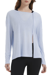 orolay Long Sleeve Sun T-Shirts Lightweight UV Protection #color_light blue