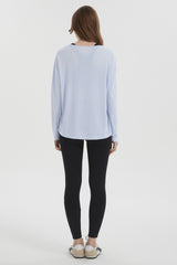 orolay Long Sleeve Sun T-Shirts Lightweight UV Protection #color_light blue