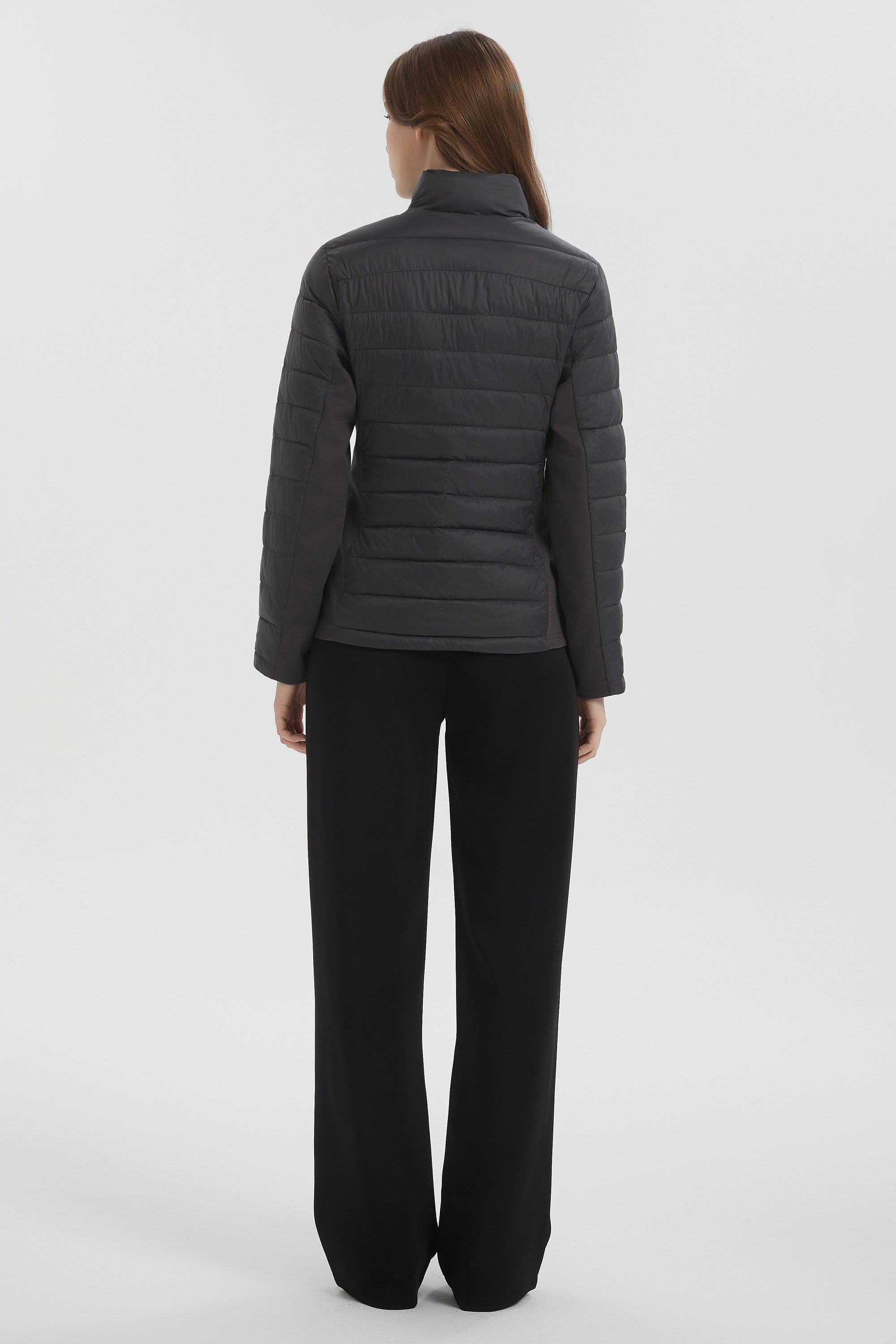 Orolay Lightweight Insulated Quilted Puffer Coats Breathable #color_darkgray