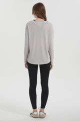 orolay Long Sleeve Sun T-Shirts Lightweight UV Protection #color_gray