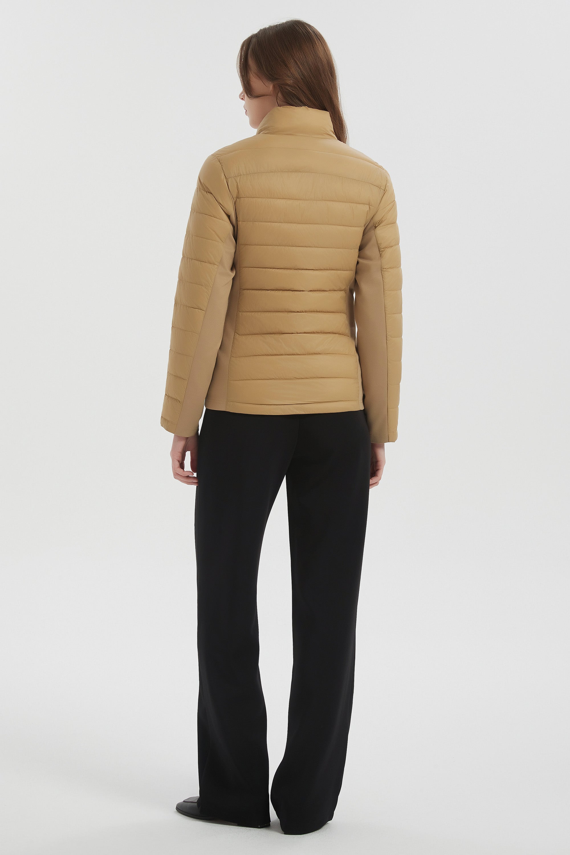 Orolay Lightweight Insulated Quilted Puffer Coats Breathable #color_Khaki