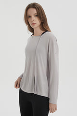 orolay Long Sleeve Sun T-Shirts Lightweight UV Protection #color_gray