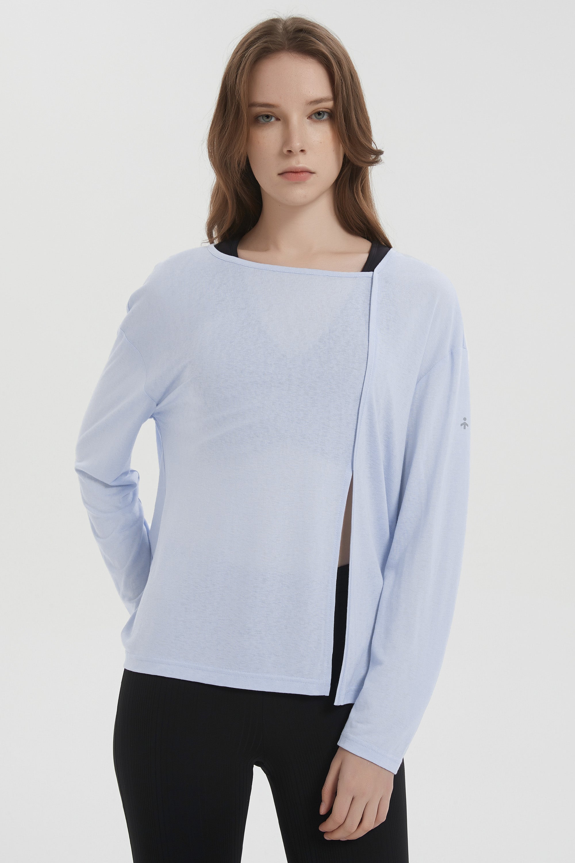 orolay Long Sleeve Sun T-Shirts Lightweight UV Protection #color_light blue