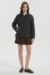 Orolay Oversized Puffer Jacket Lightweight Quilted #color_black