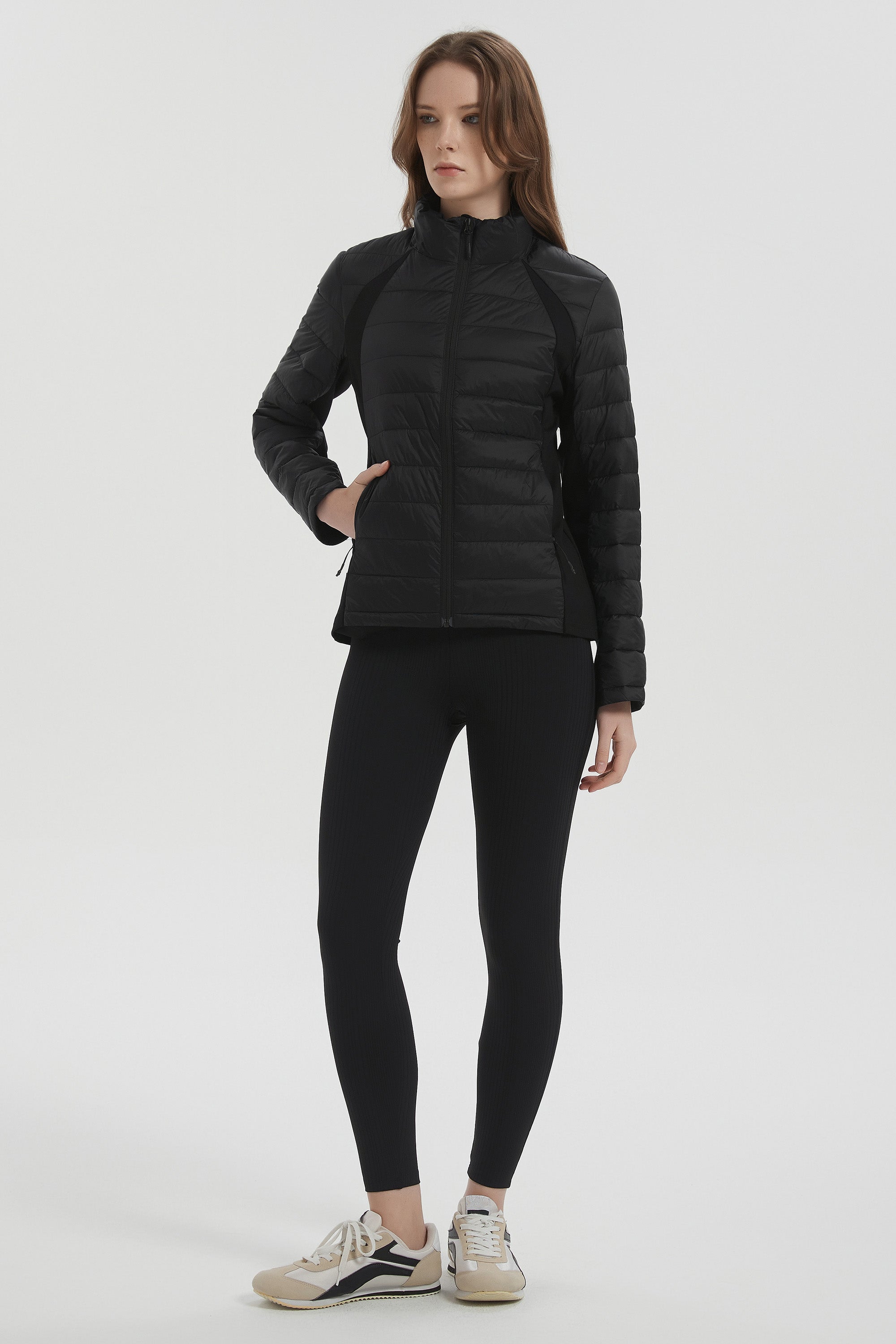 Orolay Lightweight Insulated Quilted Puffer Coats Breathable #color_black