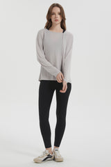 orolay Long Sleeve Sun T-Shirts Lightweight UV Protection #color_gray