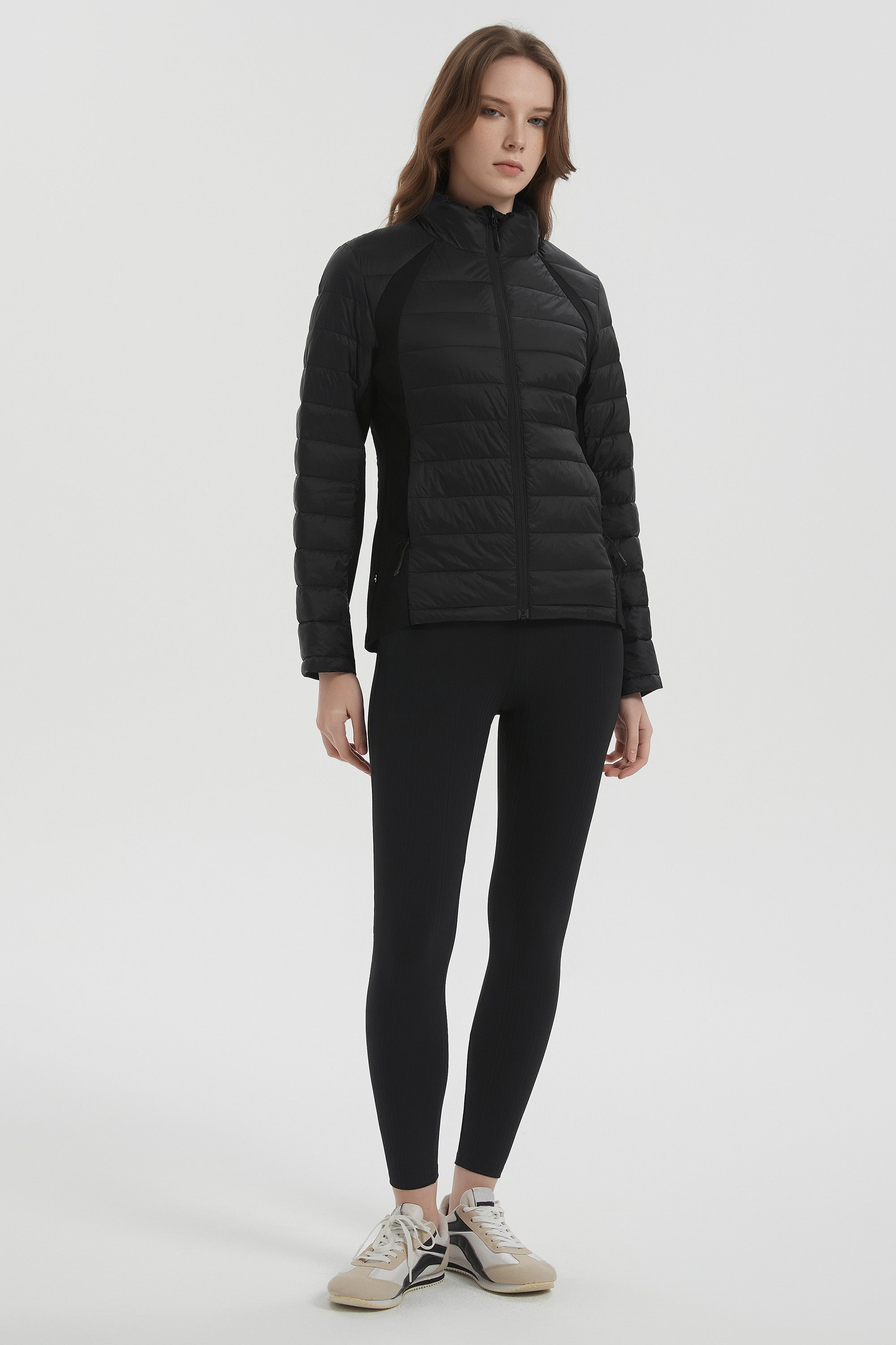 Orolay Lightweight Insulated Quilted Puffer Coats Breathable #color_black