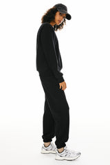 Orolay Casual Crewneck Sweatshirts Long Sleeve #color_black