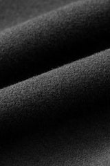 Orolay Double Breasted Pea Wool Coat #color_black