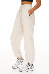 Orolay Fleece Lined Sweatpants Athletic Workout #color_beige