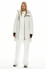 Orolay-Slant Pocket Zip up Puffer Down Coat-Orolay Slant Pocket Zip up Puffer Down Coat women #color_Off-white