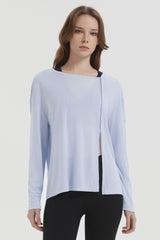 orolay Long Sleeve Sun T-Shirts Lightweight UV Protection #color_light blue