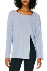 orolay Long Sleeve Sun T-Shirts Lightweight UV Protection #color_light blue