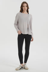 orolay Long Sleeve Sun T-Shirts Lightweight UV Protection #color_gray