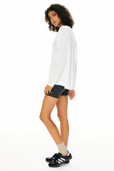 orolay Long Sleeve Sun T-Shirts Lightweight UV Protection #color_white