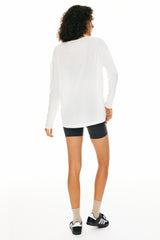 orolay Long Sleeve Sun T-Shirts Lightweight UV Protection #color_white