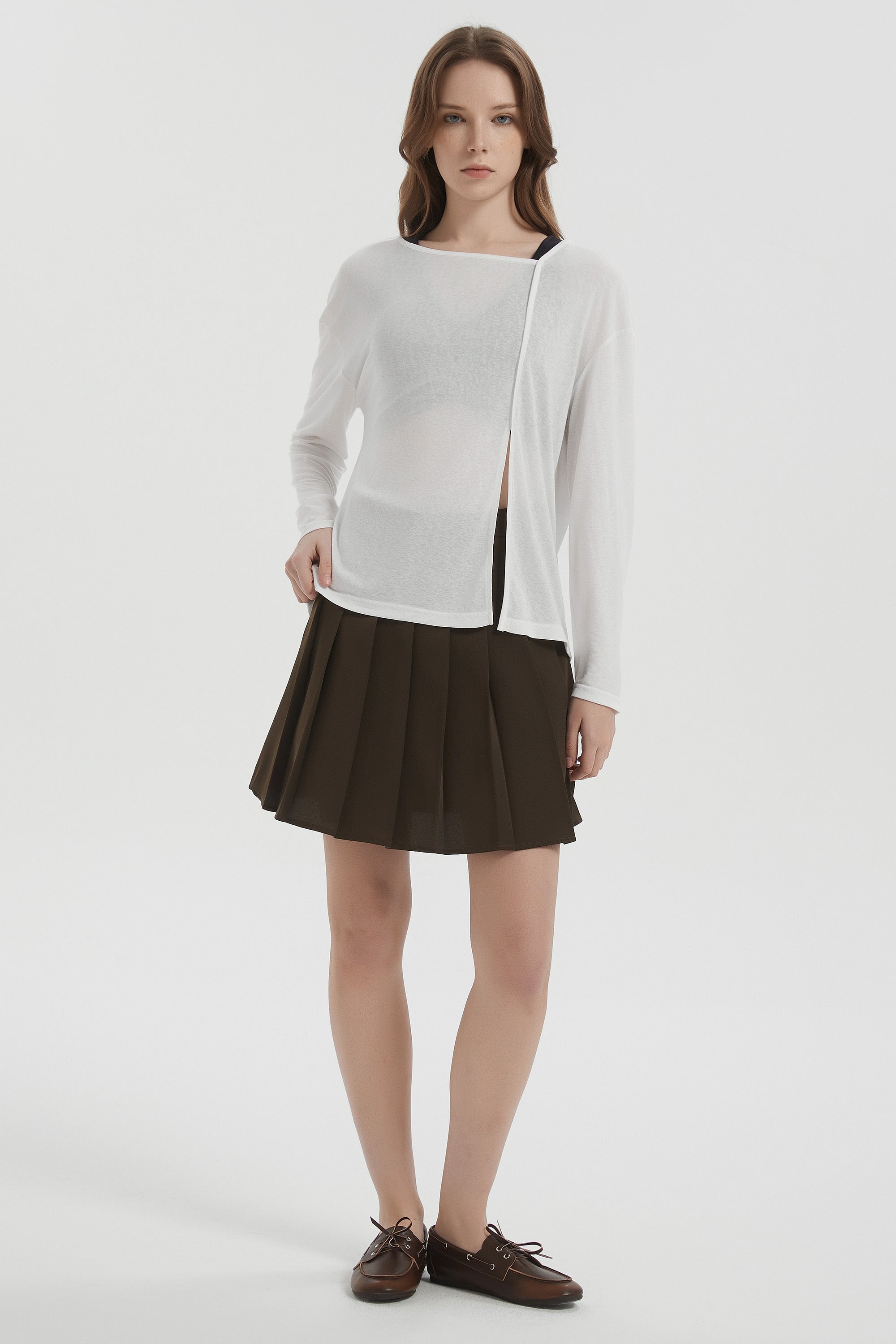 orolay Long Sleeve Sun T-Shirts Lightweight UV Protection #color_gray