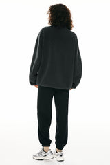 Orolay Reversible Fleece Jackets Full Zip Long Sleeve #color_Odyssey Gray