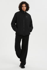 Orolay Reversible Fleece Jackets Full Zip Long Sleeve #color_Odyssey Gray