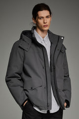 Super Warm Down Parka with Hood  Orolay #color_gray