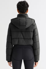 Orolay Urban Essential Short Puffer #color_black